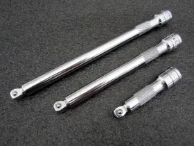 45165-45166-45167 SK TOOLS Drive Knurled Wobble Extensions