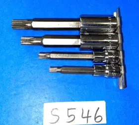 45436 SK TOOLS Drive Triple Square Socket Driver Set