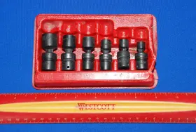 106IPTM SNAP-ON Drive Shallow Impact Swivel Socket Set
