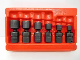 106IPTMA SNAP-ON Tools Drive Point Shallow Impact Swivel Set