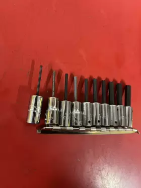 110TMAY SNAP-ON Hex Allen Bit Socket Set Drive #3