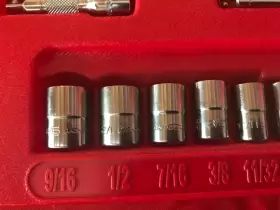 114ATMP SNAP-ON Drive General Service Socket Set #2