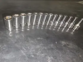 114TMMSY SNAP-ON Flank Semi Socket Set