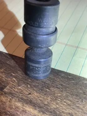1PTMM12 SNAP-ON Impact Swivel Clean #2