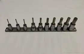 207FAMY SNAP-ON Drive Metic Hex Bit Socket Driver Set