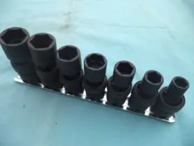207IPF SNAP-ON Drive Swivel Impact Socket Set Rail