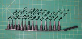208EGFAY SNAP-ON Hex Bit Socket Drive Driver Set