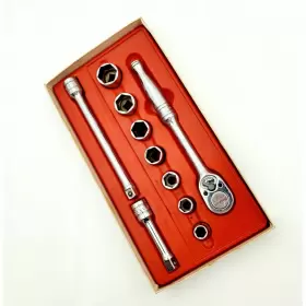 210FSP SNAP-ON Vntage Drive Point Socket Box Combination Set #3