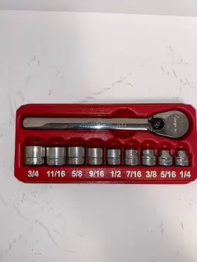 210RARFA SNAP-ON Ratchet Socket Set