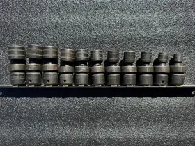 2121PFM SNAP-ON Drive Flank Shallow Impact Swivel Socket Set