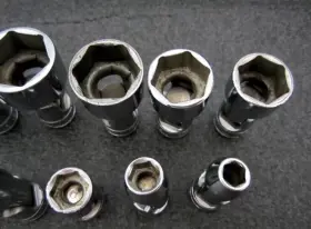 212FSY SNAP-ON Drive Swivel Socket Set Flex #3