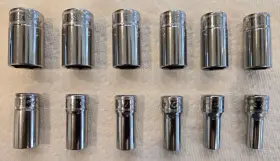 212SFMSY SNAP-ON Drive Semi Socket Set