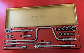 218AFP SNAP-ON Drive Point Shallow Service Socket Set