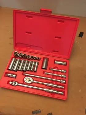 222FSP SNAP-ON Drive General Service Socket Set