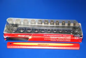 222SFFSFDT SNAP-ON Drive Shallow Socket Set Pro Foam Fi