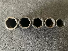 305SIMMY SNAP-ON Axle Nut Impact Socket Set #2