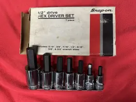 307SAY SNAP-ON Drive Hex Bit Socket Driver Set