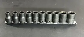 310IMDMYA SNAP-ON Drive Flank Shallow Impact Socket Set
