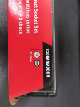 310IMMADDON SNAP-ON Drive Shallow Impact Socket Set #3