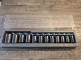 312IMM SNAP-ON Flank Drive Shallow Impact Socket Set