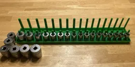 323TWM SNAP-ON Drive Shallow Socket Set
