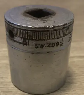 Snap-on 1/2 Tools 1-1/4 Inch Sae Drive Chrome Shallow Socket #2
