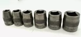 Snap-on Tools 4-PT Square Shallow 1/2 Inch Drive Knurled Sae #3