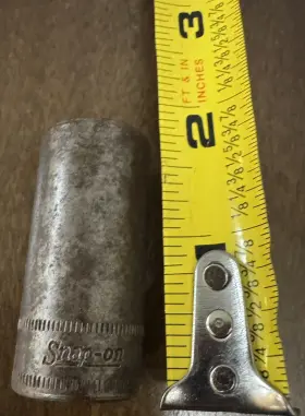 Snap-on Dfsm15 Non Impact Socket 15 Mm 6 Point 3/8 Inch Drive Metric Usa