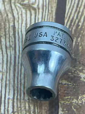 F081 SNAP-ON Tools Drive Shallow Point Socket #3