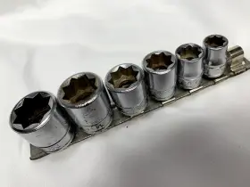 F310-F320 SNAP-ON Drive Sockets Set Double Square