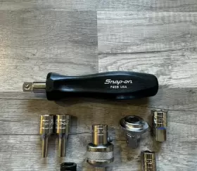 F40B SNAP-ON Tools Drive Stubby Shank Driver Adaptor Set #2