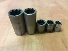 F410-F412-SF414 SNAP-ON Double Square Socket Set #2