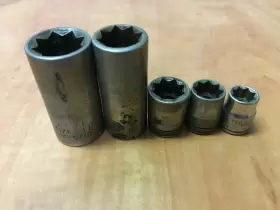 F410-F412-SF414 SNAP-ON Double Square Socket Set