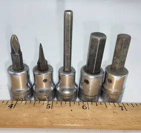 FA-6LA SNAP-ON Drive Bit Socket Set Phillips Hex