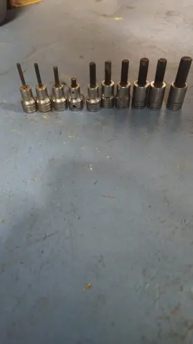FA4.5A SNAP-ON Standard Hex Bit Sockets