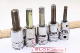 FAM5A-FAM9E SNAP-ON Drive Hex Bit Socket Set