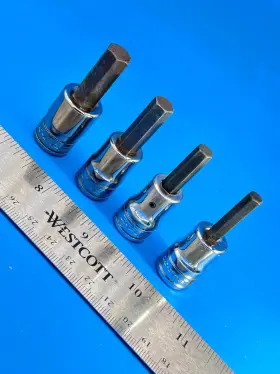 FAXS7E SNAP-ON Hex Bit Socket Set Drive Fa