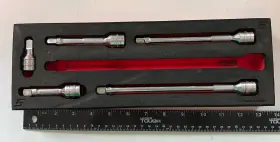 FM206EX01BR SNAP-ON Wobble Drive Extension Set Tray