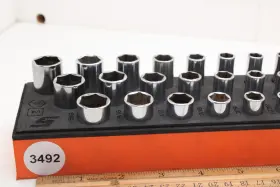 FMS002B SNAP-ON Drive Point Socket Combination Wrench Set