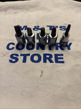 FP22A-FP41B SNAP-ON Flat Tip Phillips Driver Sockets F52 F62