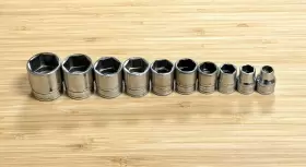 FS101-FS281 SNAP-ON Drive Point Shallow Socket Set