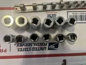 FSMS8 SNAP-ON Drive Shallow Socket Set Ratchet F836 #3