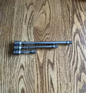 FXK3-FXK6-FXK8 SNAP-ON Drive Knurled Socket Extensions