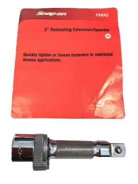 FXKR3 SNAP-ON Tool Drive Ratcheting Speeder Socket Extension