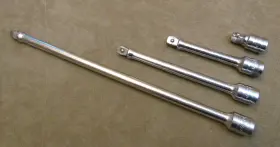 Snap-on Fxwk11a Tools No.fxwk11a Fxw6 Fxw4 Fxw1 3/8 Inch Drive 4 Piece Wobble Extension Set