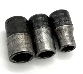 GTM10-GTM12 SNAP-ON Tools Drive Shallow Socket Set Point #2
