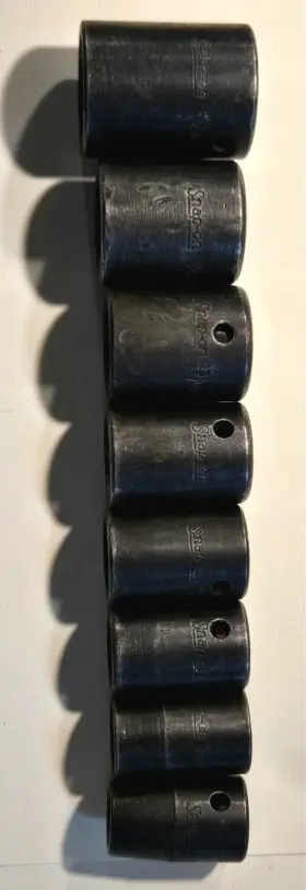 IM300-IM160 SNAP-ON Drive Flank Shallow Impact Socket Set