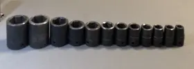 IM360-IM320 SNAP-ON Shallow Socket Impact Set Drive Im Tools