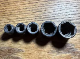 IMF240-IMF120 SNAP-ON Impact Socket Set Point Shallow
