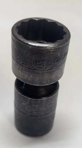 IPDF24 SNAP-ON Drive Flank Shallow Swivel Impact Socket
